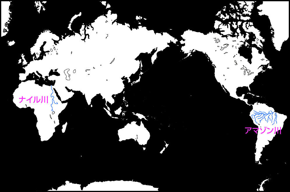 アマゾン 川 地図